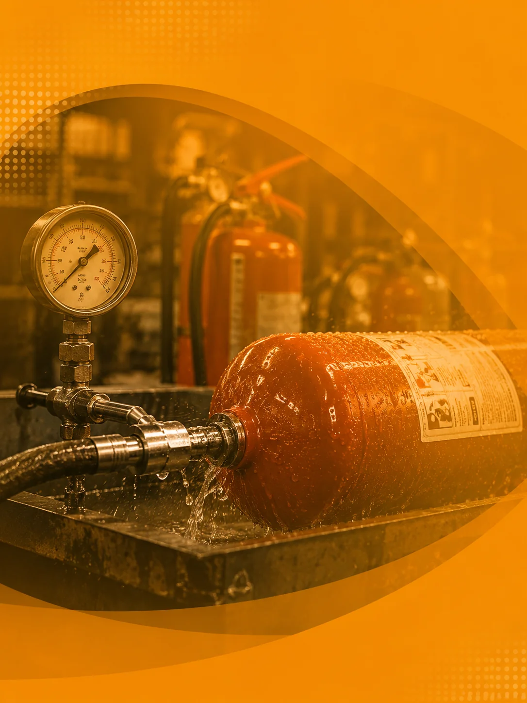 Teste Hidrostático - ENGETEX São Vicente